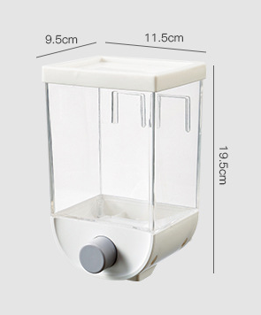 Wall-Mounted Sealed Jar Spice Dispenser