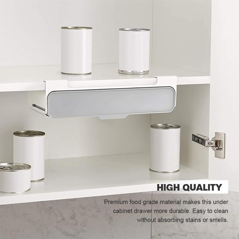Shelf-Mounted Spice Organizer