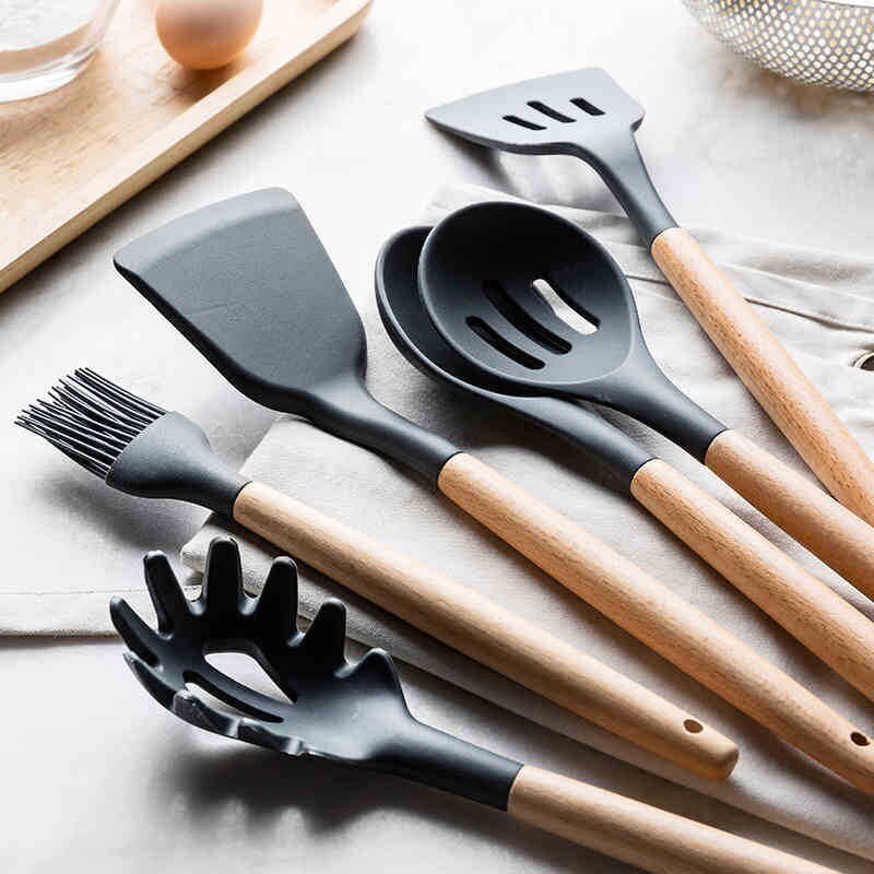 Non Stick Spatula And Spoon Set