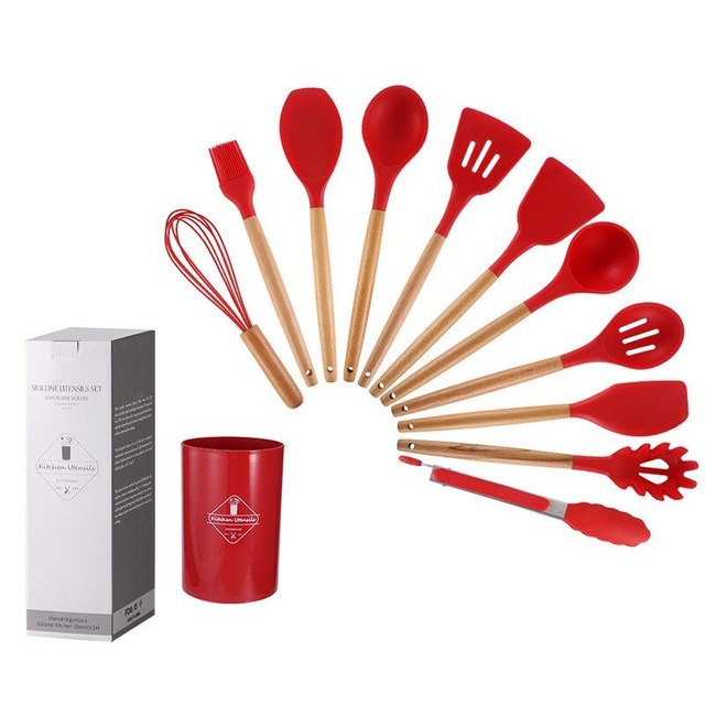Non Stick Spatula And Spoon Set