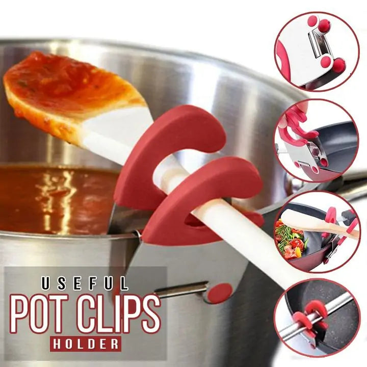 Pot Clip- Spatula Holder