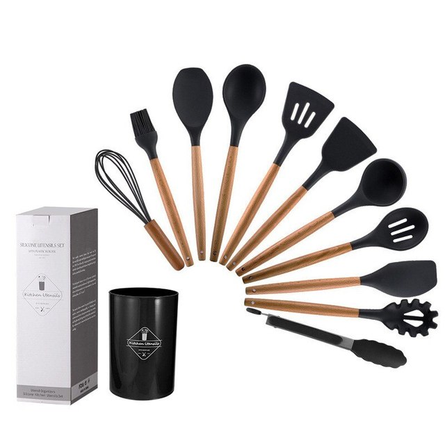 Non Stick Spatula And Spoon Set
