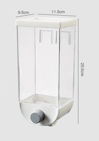 Wall-Mounted Sealed Jar Spice Dispenser