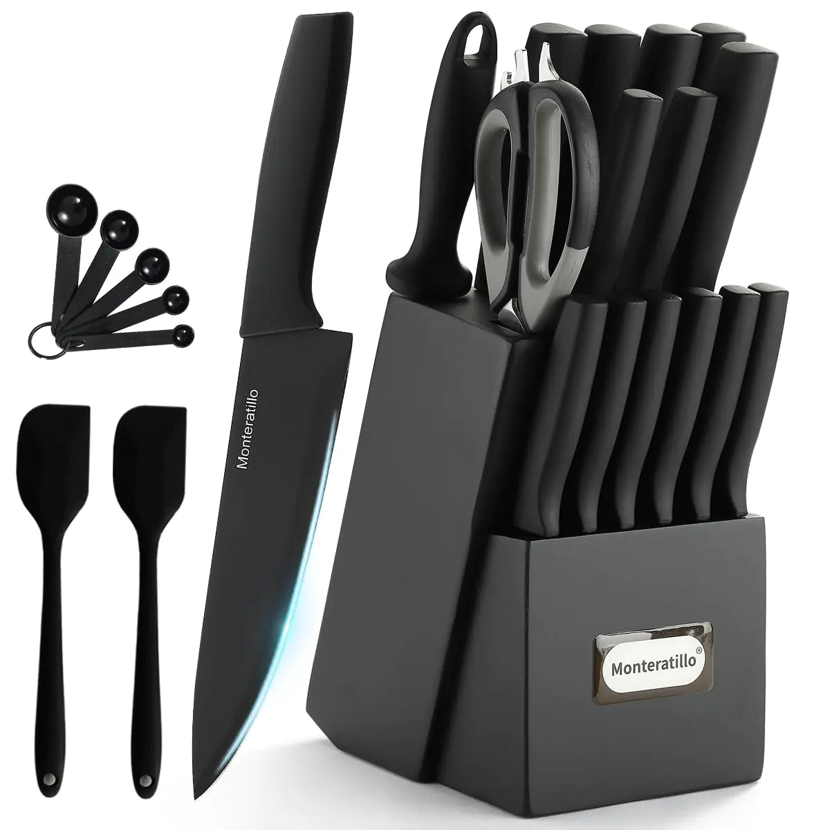 Knife Block Set -19 Pcs